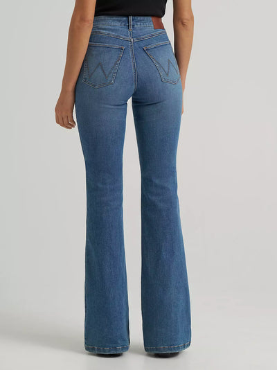 Wrangler Women's Bespoke High Rise Flare Jean