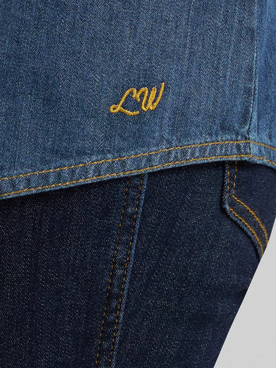Wrangler Lainey Wilson X Flame Denim Sleeveless Shirt