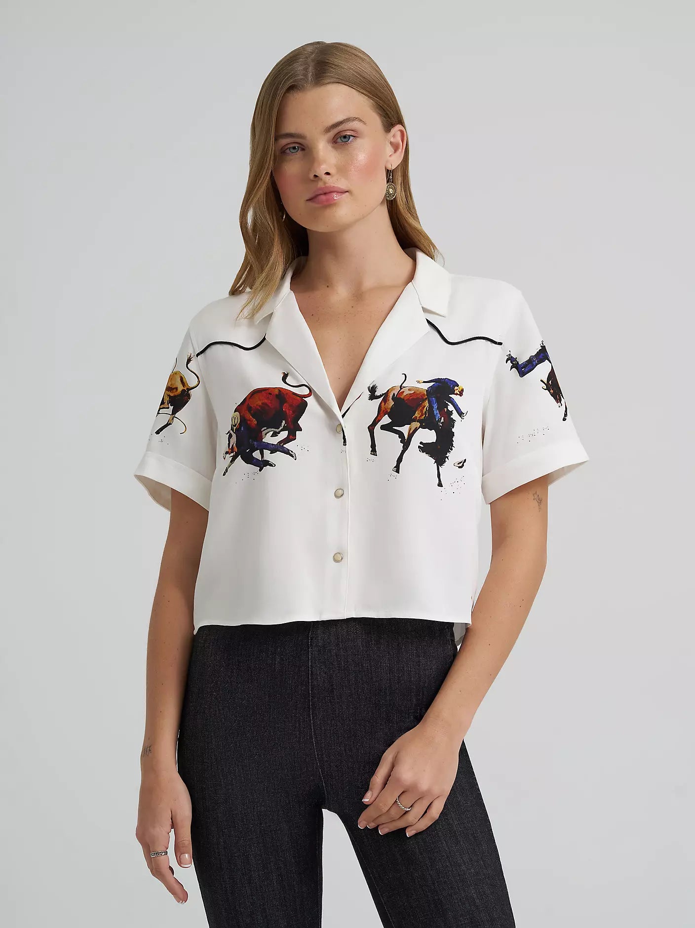 Wrangler X Lainey Wilson Camp Shirt