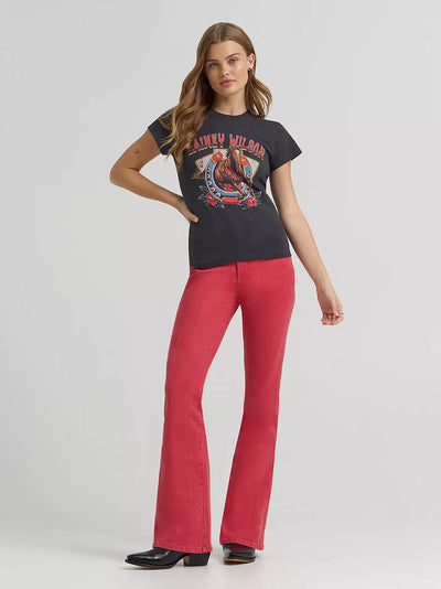Wrangler X Lainey Wilson On Deck Shrunken Band Tee