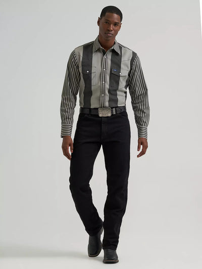 Wrangler Men's Vintage Inspired Brushpopper Workshirt