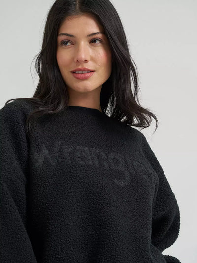 Wrangler Lainey Wilson X Women's Preshow Sherpa Sweatshirt