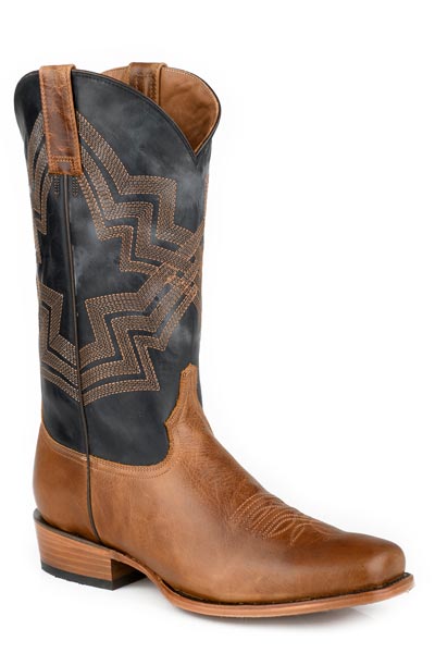 Roper Men's Gunner Burnish Brown Western Boot