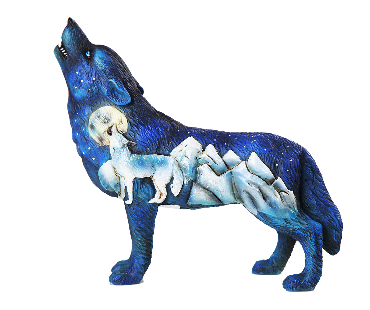 Pacific Trading Mountain Wolf Figurine