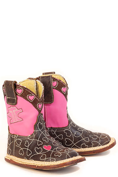 Tin Haul Infant Girl's Lil' Sweetheart Western Boot