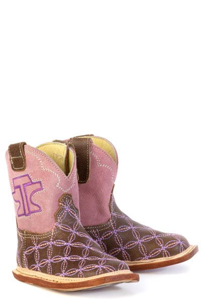 Tin Haul Infant's Cowgirl Twister Pony Sole Boots
