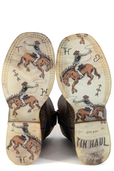 Tin Haul Little Kid's Cowboy DNA Western Boots