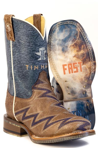 Tin Haul Little Kid's Flashbang Western Boot