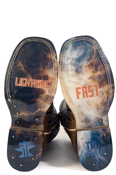 Tin Haul Little Kid's Flashbang Western Boot