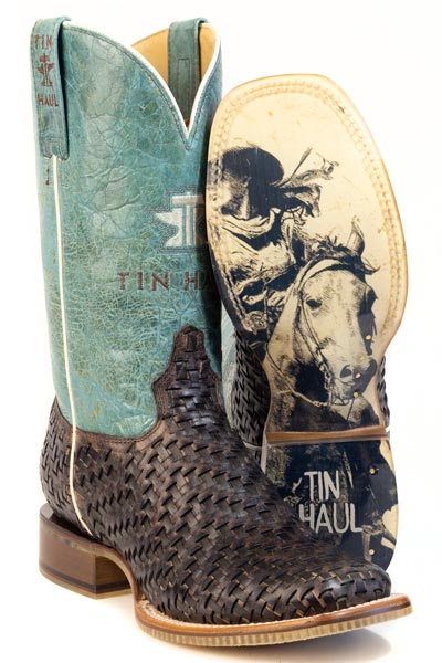 Tin Haul Women's Intertwined Western Boot