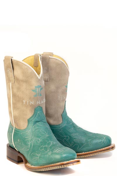 Tin Haul Big Kid's Cacatillow Western Boot