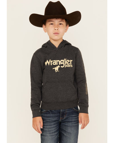 Wrangler Boy's Logo Hooded Sweatshirt