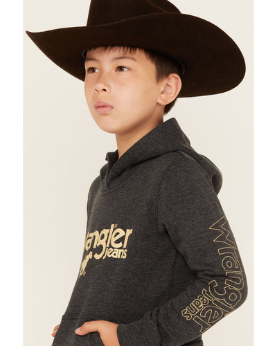 Wrangler Boy's Logo Hooded Sweatshirt