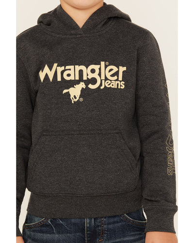 Wrangler Boy's Logo Hooded Sweatshirt