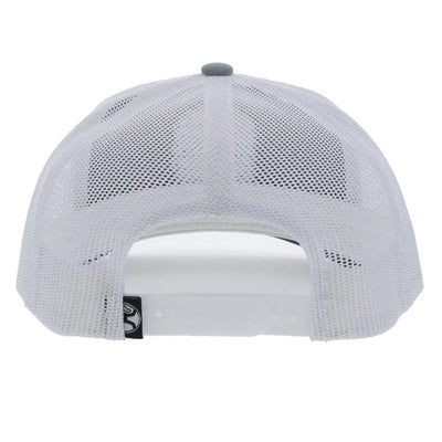 Hooey "Cheyenne" Grey & White Snapback Cap