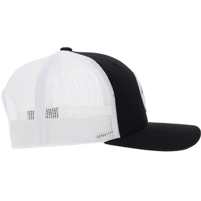 Hooey "O-Classic" Black & White Hat