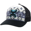 Hooey "Coach" Cream & Black Cap with Aztec