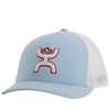 Hooey "Coach" Light Blue FLexfit Cap