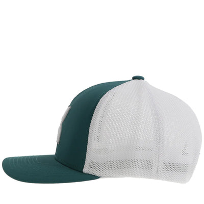 Hooey "Coach" Teal FLexfit Cap