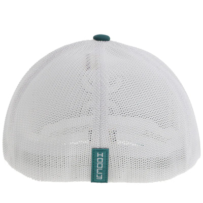 Hooey "Coach" Teal FLexfit Cap