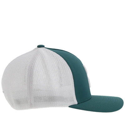 Hooey "Coach" Teal FLexfit Cap