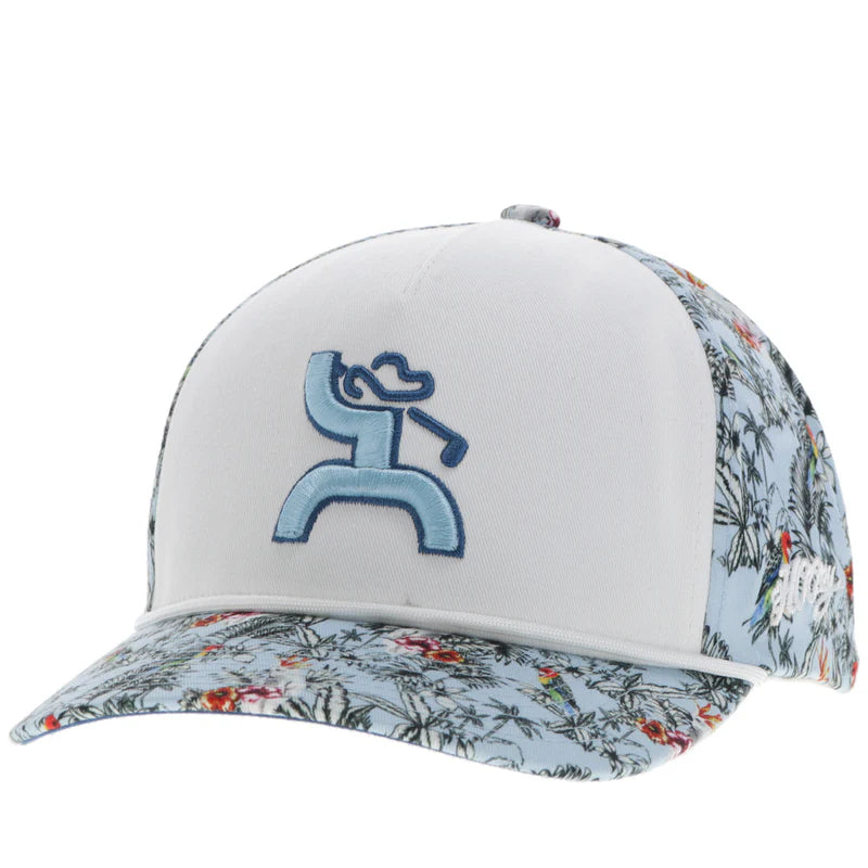 Hooey "Cowboy Golf" Floral Pattern Cap
