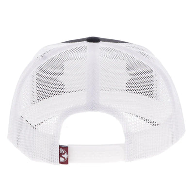 Hooey "Diamond" Black & White Cap with Patch