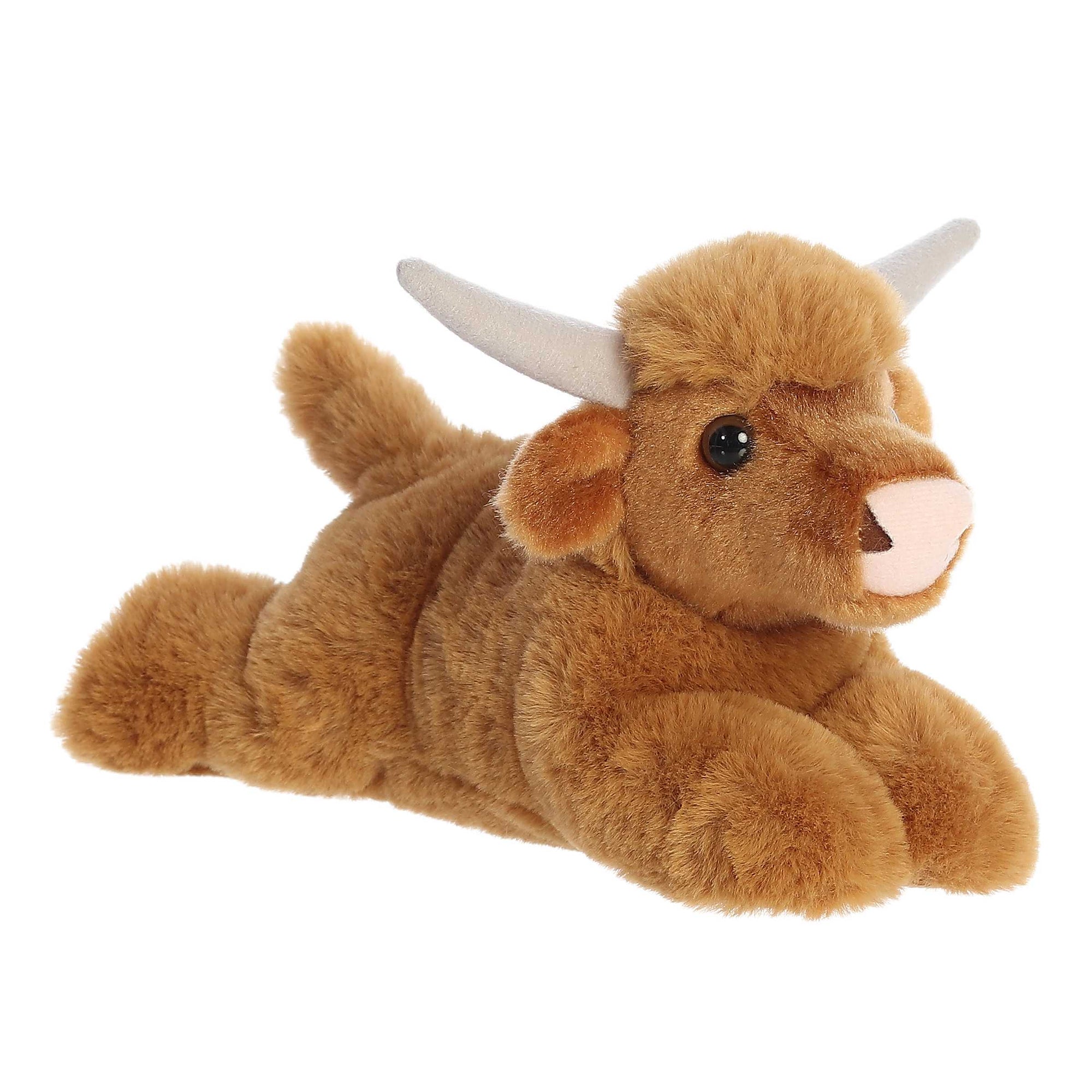 Aurora - Mini Flopsie - Highland Cow