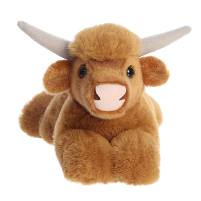 Aurora - Mini Flopsie - Highland Cow