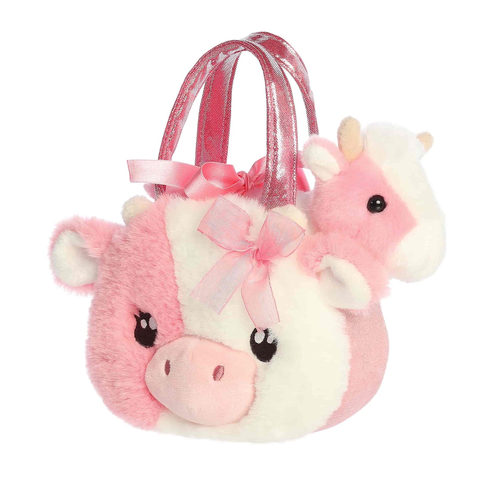 Aurora - Fancy Pals - Fuzzy Face Strawberry Cow