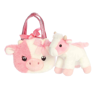 Aurora - Fancy Pals - Fuzzy Face Strawberry Cow