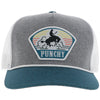 Hooey "Punchy" Teal Patch Cap