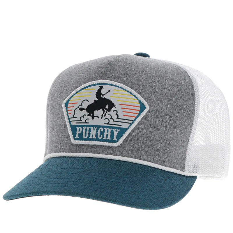 Hooey "Punchy" Teal Patch Cap