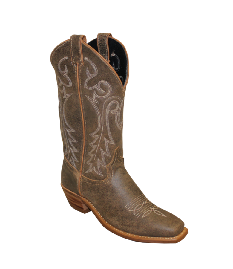 Abilene Women's 12" Brown Western Boot