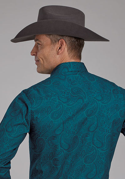 Roper Men's Tonal Paisley Shirt