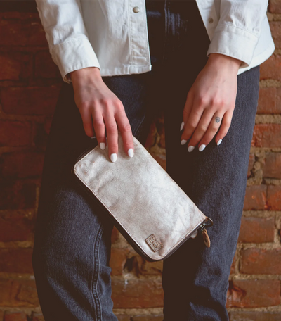 Bed Stu "Templeton II" Wallet Crossbody - Nectar Lux Tan Rustic