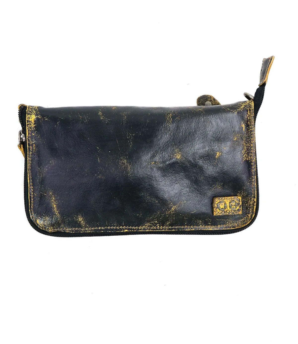 Bed Stu "Templeton II" Wallet Crossbody - Tang Black Delux