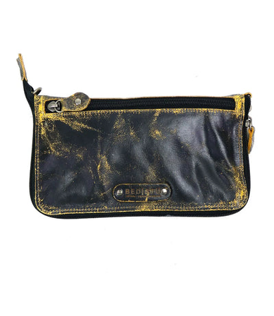 Bed Stu "Templeton II" Wallet Crossbody - Tang Black Delux