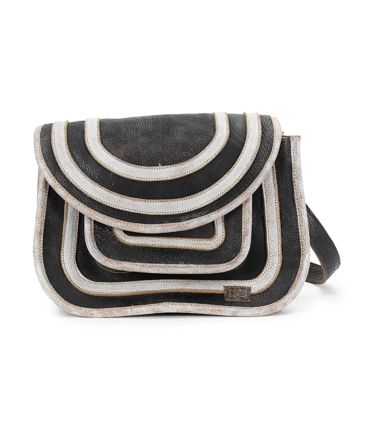 Bed Stu "Gilda" Black Lux Nectar Lux Handbag