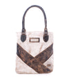 Bed Stu "Italic" Shoulder Tote Bag - Nectar Lux Black Lux