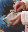 Bed Stu "Carrie" Nectar Lux Compact Leather Wallet
