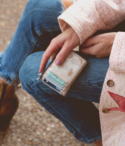 Bed Stu "Carrie" Nectar Lux Compact Leather Wallet