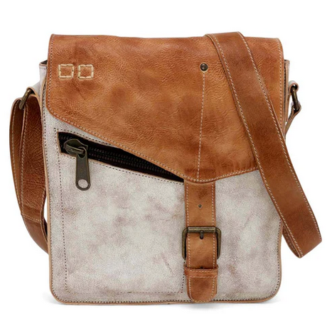 Bed Stu "Venice Beach" Shoulder Bag - Nectar Lux Tan Rustic
