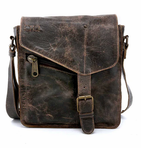 Bed Stu "Venice Beach" Shoulder Bag - Teak Lux