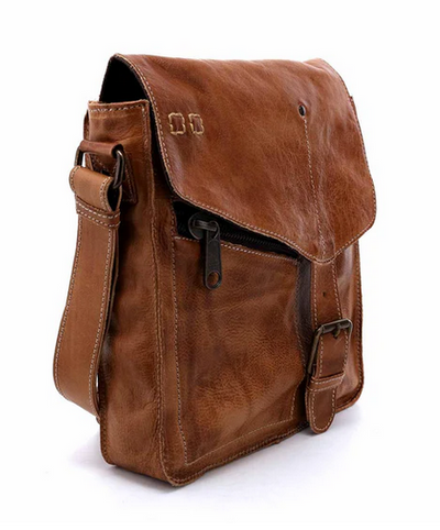 Bed Stu "Venice Beach" Tan Rustic Shoulder Bag
