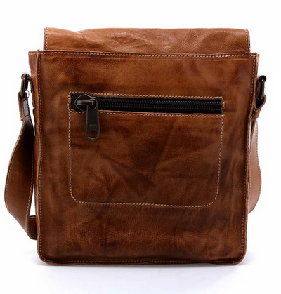 Bed Stu "Venice Beach" Tan Rustic Shoulder Bag