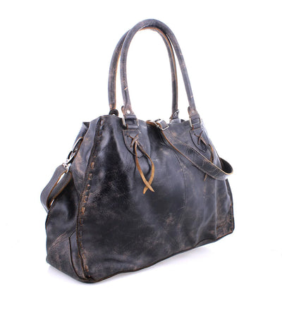 Bed Stu "Rockaway" Handbag - Black Lux