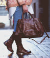 Bed Stu "Rockaway" Handbag - Teak Rustic
