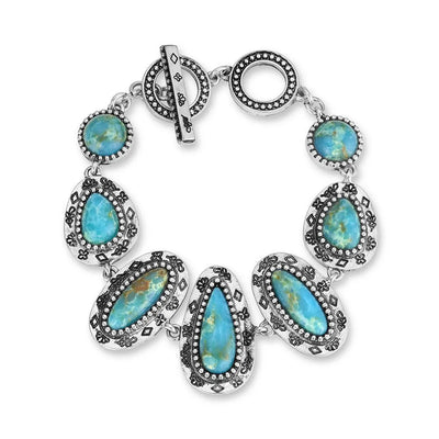 Montana Silversmith Bold Horizon Turquoise Bracelet