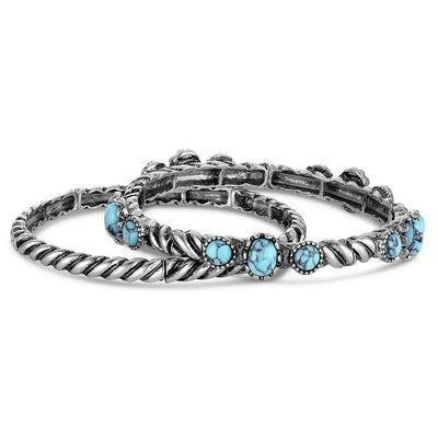Montana Silversmith Wander West Turquoise Bangle Bracelets